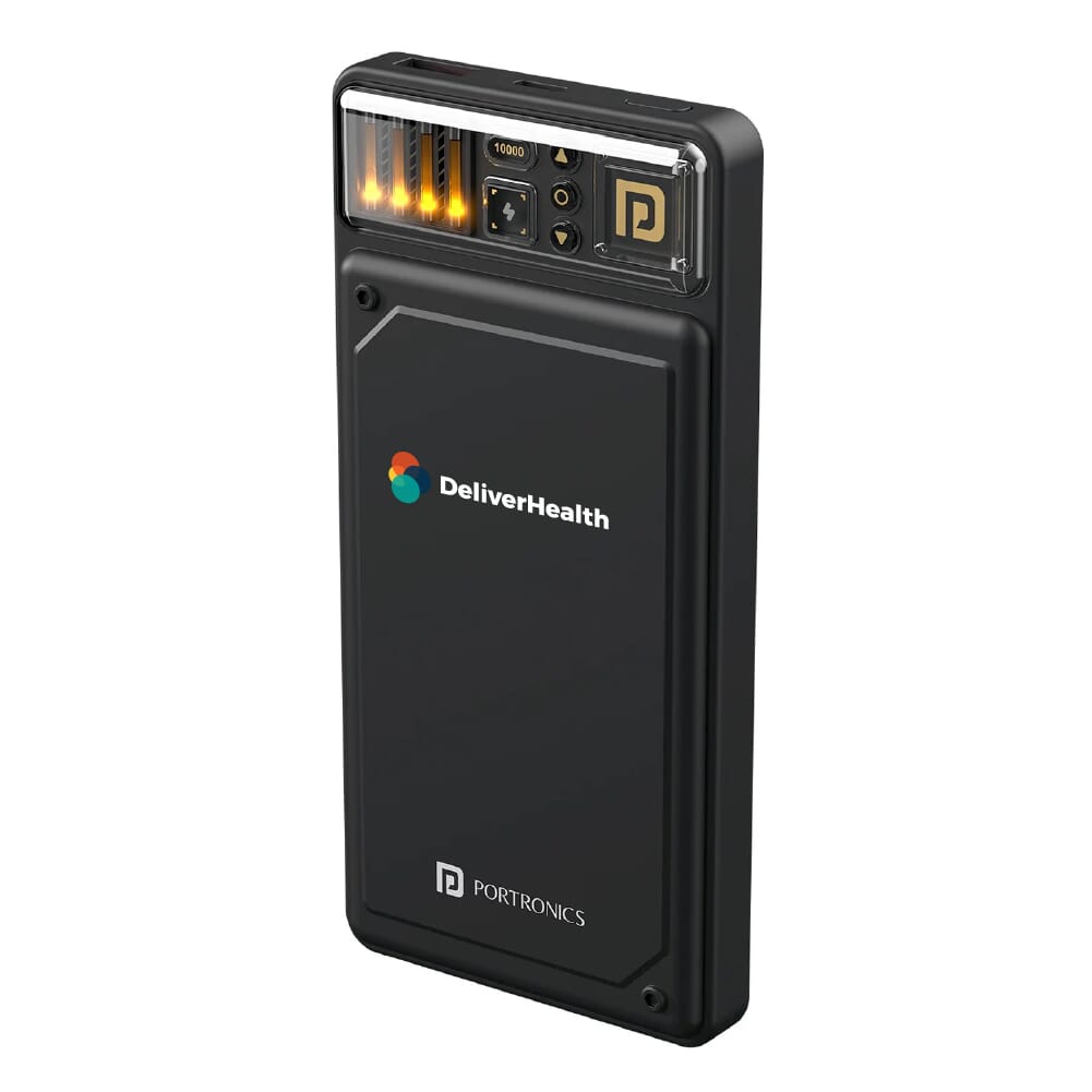 Portronics Luxcell C Power Bank - Black